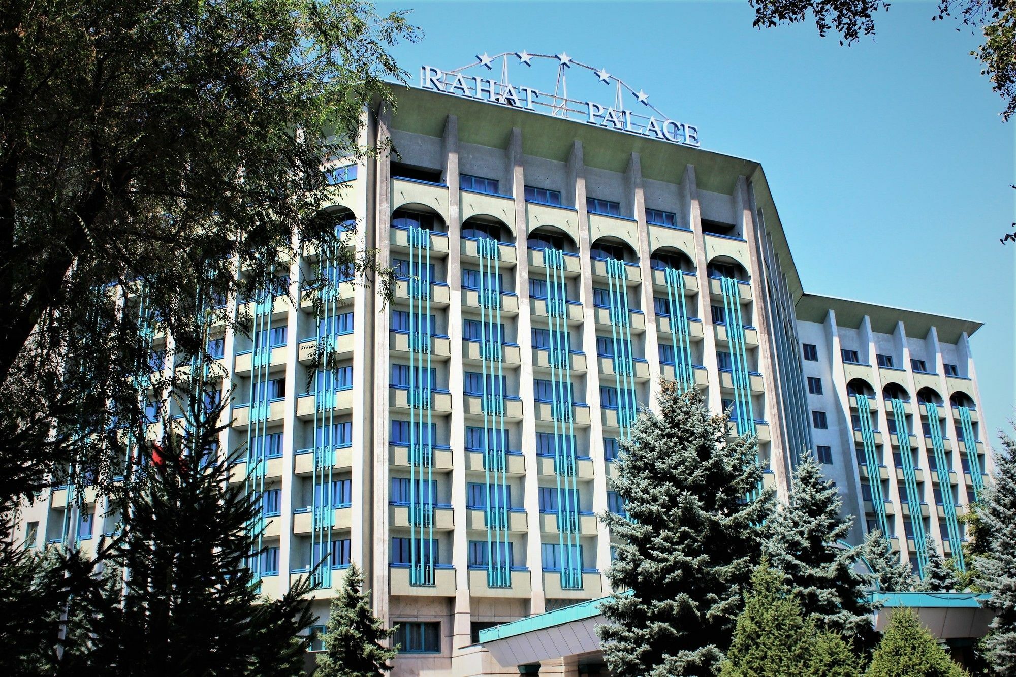 Rahat Palace Hotel Almaty Exterior foto